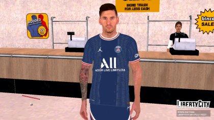 Download Lionel Messi for GTA San Andreas (iOS, Android)