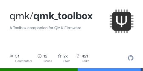 GitHub - qmk/qmk_toolbox: A Toolbox companion for QMK Firmware