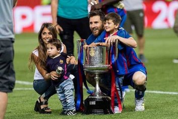 Lionel Messi's elder son Thiago criticizes him - The SportsRush