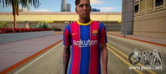 Lionel Messi 2021 para GTA San Andreas