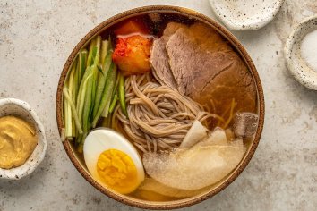 Korean Cold Noodle Soup (Mul Naengmyeon) Recipe