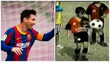 Footage Shows Lionel Messi Showing Amazing Skills Years Back Playing As a Child<!-- --> - SportsBrief.com