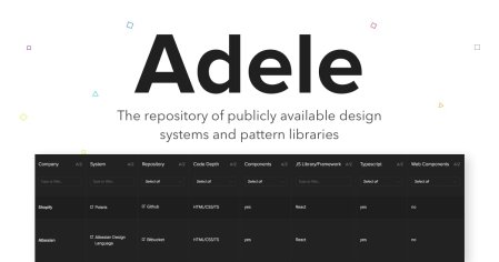 Adele â Design Systems and Pattern Libraries Repository