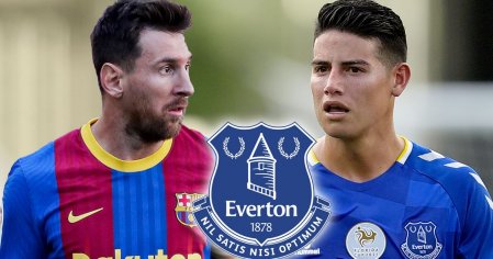 James Rodriguez makes Lionel Messi comparison to drop unsurprising Everton hint - Mirror Online
