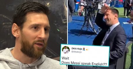 lionel messi know english