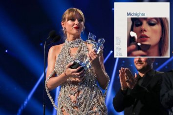 Taylor Swift announces new album 'Midnights' after VMAs 2022