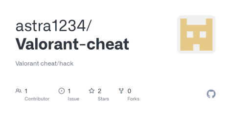 GitHub - astra1234/Valorant-cheat: Valorant cheat/hack