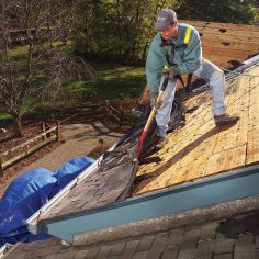 Roof Removal: How To Tear Off Roof Shingles With Roofing Tear Off Tools (DIY)