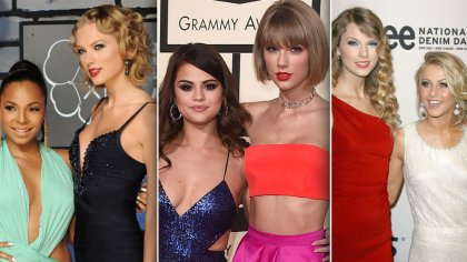 Photos of Taylor Swift Towering Over Celebrities: See Them All
