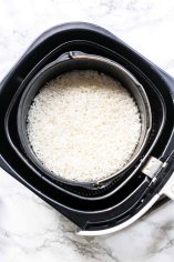 How To Cook White Rice In An Air Fryer - Fast Food Bistro