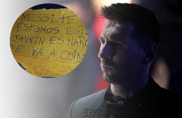 Messi amenazado en Argentina : Messi amenazado en Argentina; balean negocio de Antonella y le dejan mensaje 