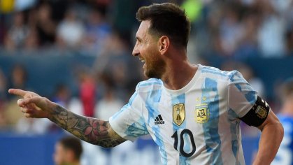 Argentina Star Lionel Messi's Five Goal Heroic Tears Estonia Apart in Friendly: Video<!-- --> - SportsBrief.com