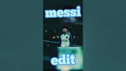 Messi edit. #Lionel Messi - YouTube
