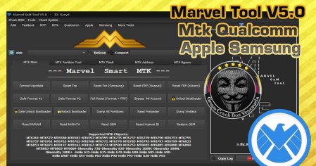 Marvel Tool V5.1 Multimarca Mtk Qualcomm Apple Samsung ~ Grupo Crack Box Venezuela