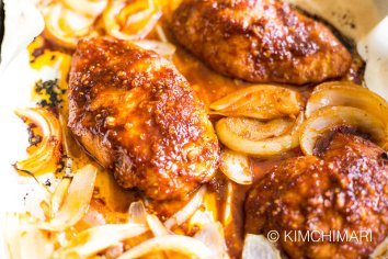 Korean Spicy Chicken with Gochujang (Oven Baked) - Kimchimari