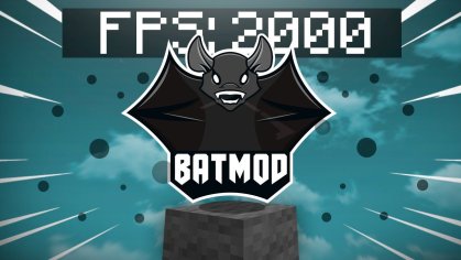 BatMod Client (1.8.9) - Best PvP, Bedwars, SkyWars FPS Boost - 9Minecraft.Net