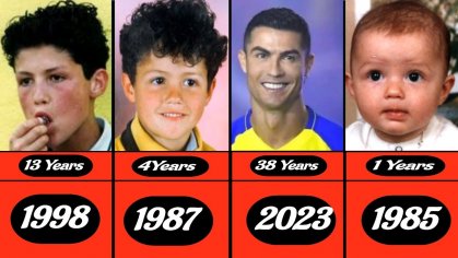 Cristiano Ronaldo_ Transformation From 1 To 38 Years Old - YouTube