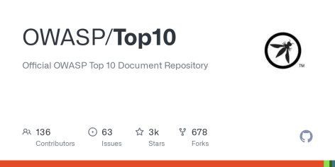 GitHub - OWASP/Top10: Official OWASP Top 10 Document Repository
