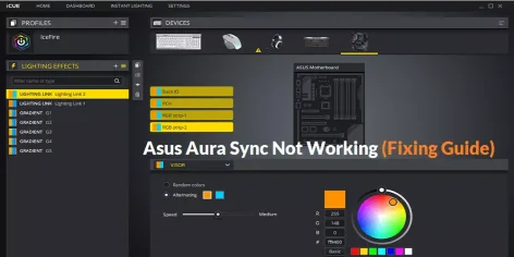 Asus Aura Sync Not Working - How To Fix? [Complete Guide]