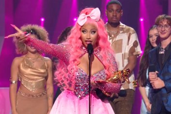 Nicki Minaj honors Michael Jackson and Whitney Houston in MTV VMAs Video Vanguard Award speech
