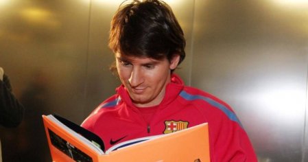 Messi dejó sus estudios para ser futbolista