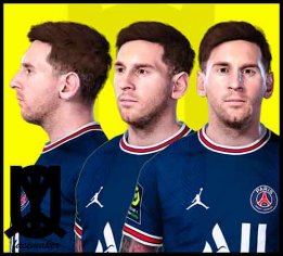 PES 2021 Lionel Messi (eFootball 2022) by Uqiya, patch and mods