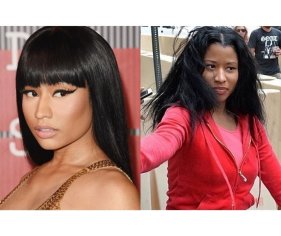 nicki minaj no makeup