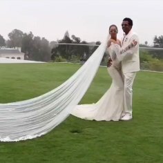 See Beyoncé in the Gown Worn for her Vow Renewal Ceremony to Jay-Z