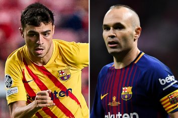 Barcelona wonderkid Pedri asked barber for Iniesta haircut but dad said no 'because he's bald' | The Sun