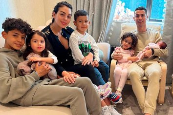 Cristiano Ronaldo's daughter home with family after twin's death
