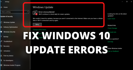 Error Encountered With Windows 10 Updates? 9 Fixes To Update Errors