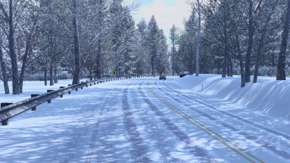 Frosty Winter v4.7 (ATS 1.45) – Euro Truck Simulator 2 Mods & American Truck Simulator Mods By Grimes