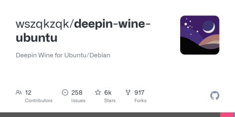 GitHub - wszqkzqk/deepin-wine-ubuntu: Deepin Wine for Ubuntu/Debian