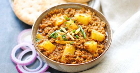 Keema Aloo (Scrumptious Mince with Potatoes) | Indian Ambrosia