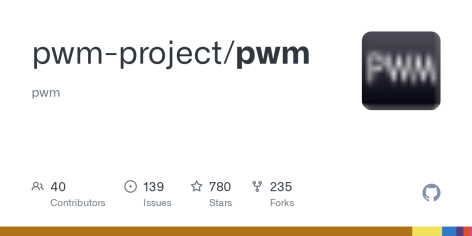 GitHub - pwm-project/pwm: pwm