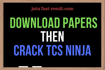 Download TCS Ninja Previous Question Papers 2021 - Model Papers