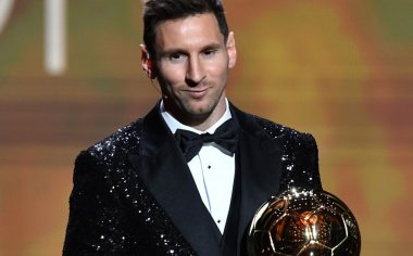 Messi claims seventh Ballon d'Or as Pedri wins Kopa Trophy