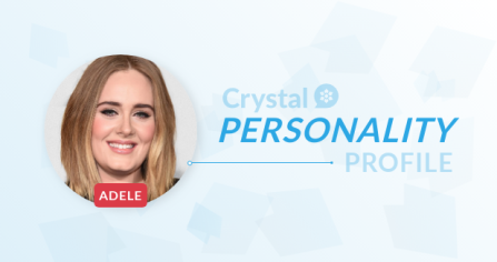 Adele's Personality Type - Enneagram, 16-Personality (based on types by Jung, Myers, & Briggs), and DISC