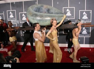 Lady Gaga The 53rd Annual GRAMMY Awards at the Staples Center - Red Carpet Arrivals Los Angeles, California - 13.02.11 Stock Photo - Alamy