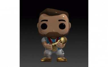 STL file LIONEL MESSI FUNKO POP - ARGENTINA NATIONAL TEAM - WORLD CUP QATAR 2022・3D printing model to download・Cults