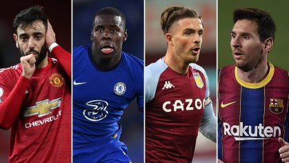 Messi, Fernandes, Grealish: WhoScored's Team Of 2020 Has Been Revealed