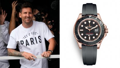 Lionel Messi Wore a Rolex Yacht-Master to Sign His New $80 Million PSG Contract