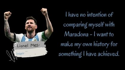 Lionel Messi Quotes | It Took Me 17 Years And 114 Days To Become An Overnight Success. - YouTube