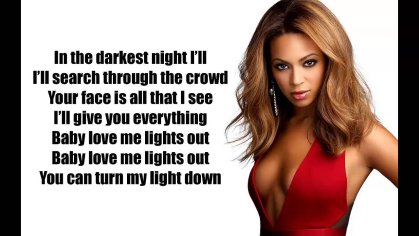 Beyonce-XO (lyrics video) - YouTube