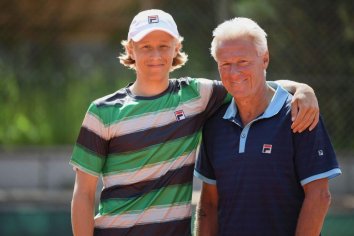 Bjorn Borg's Son Follows In His Father's Footsteps With Fila Sponsorship