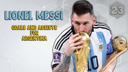 Lionel Messi - All Goals and Assists for Argentina 2022 - YouTube