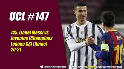745. Lionel Messi vs Juventus (Champions League GS) (Home) 20-21 - YouTube