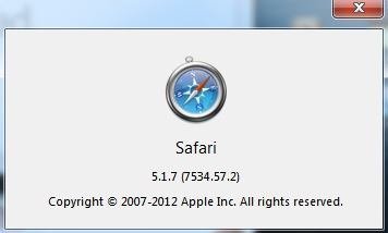 Safari (free) download Windows version