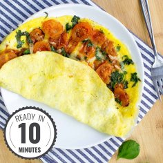 The Best Tomato Omelette Recipe You've Ever Had