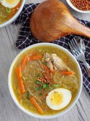 how to cook chicken sotanghon soup